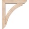 Ekena Millwork Thorton Slat Smooth Bracket w/ Offset Brace, Douglas Fir, 5 1/2"W x 26"D x 30"H BKT0604X26X30THR06SDF - alternate 2